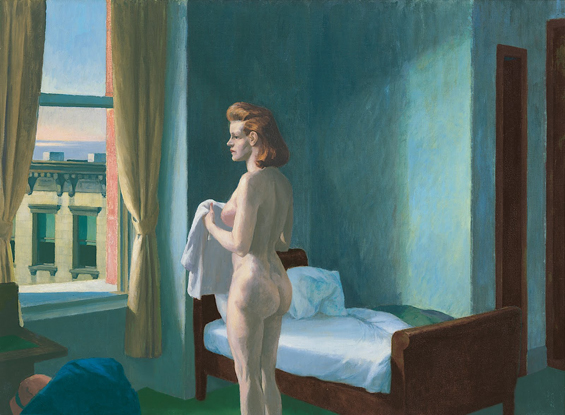 A morning in the city | Edward Hopper